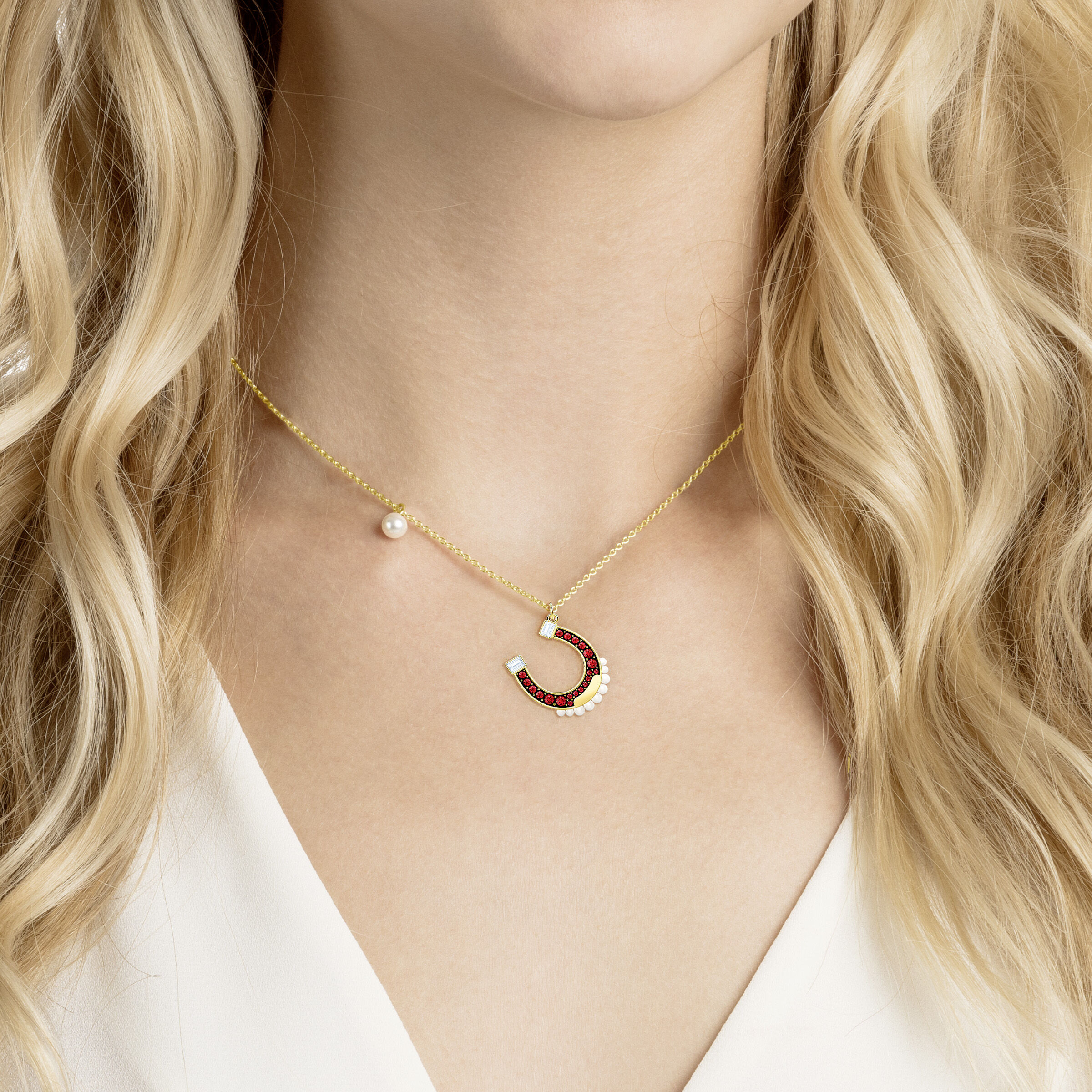 Swarovski shop horse necklace