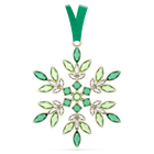 swarovski gema holiday ornament green