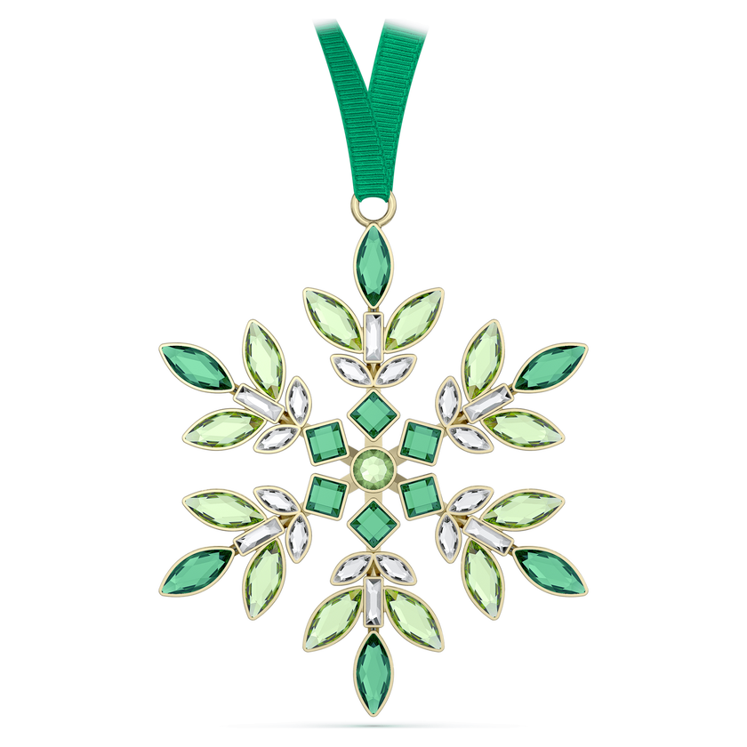 swarovski gema holiday ornament  green
