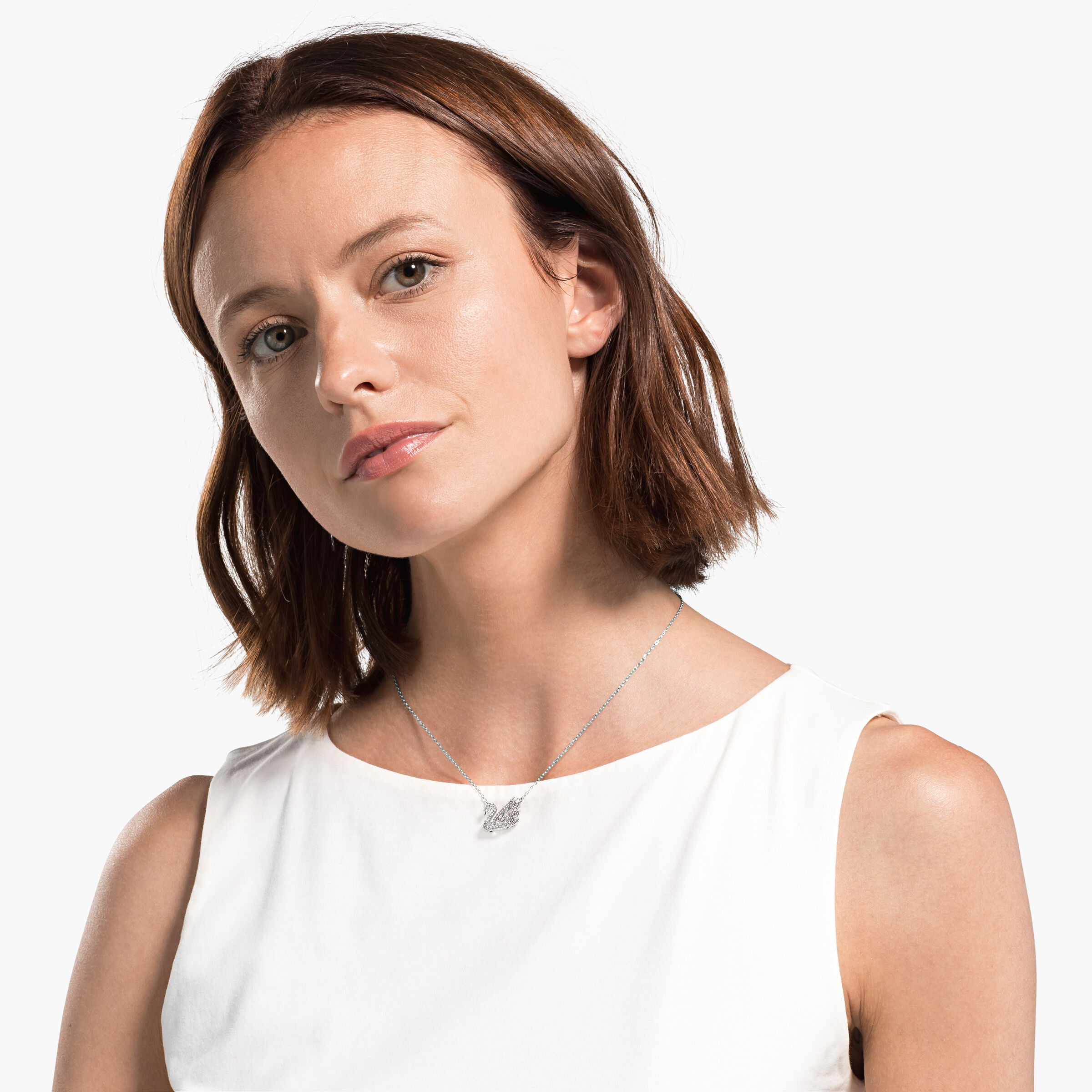 Swarovski clearance white necklace