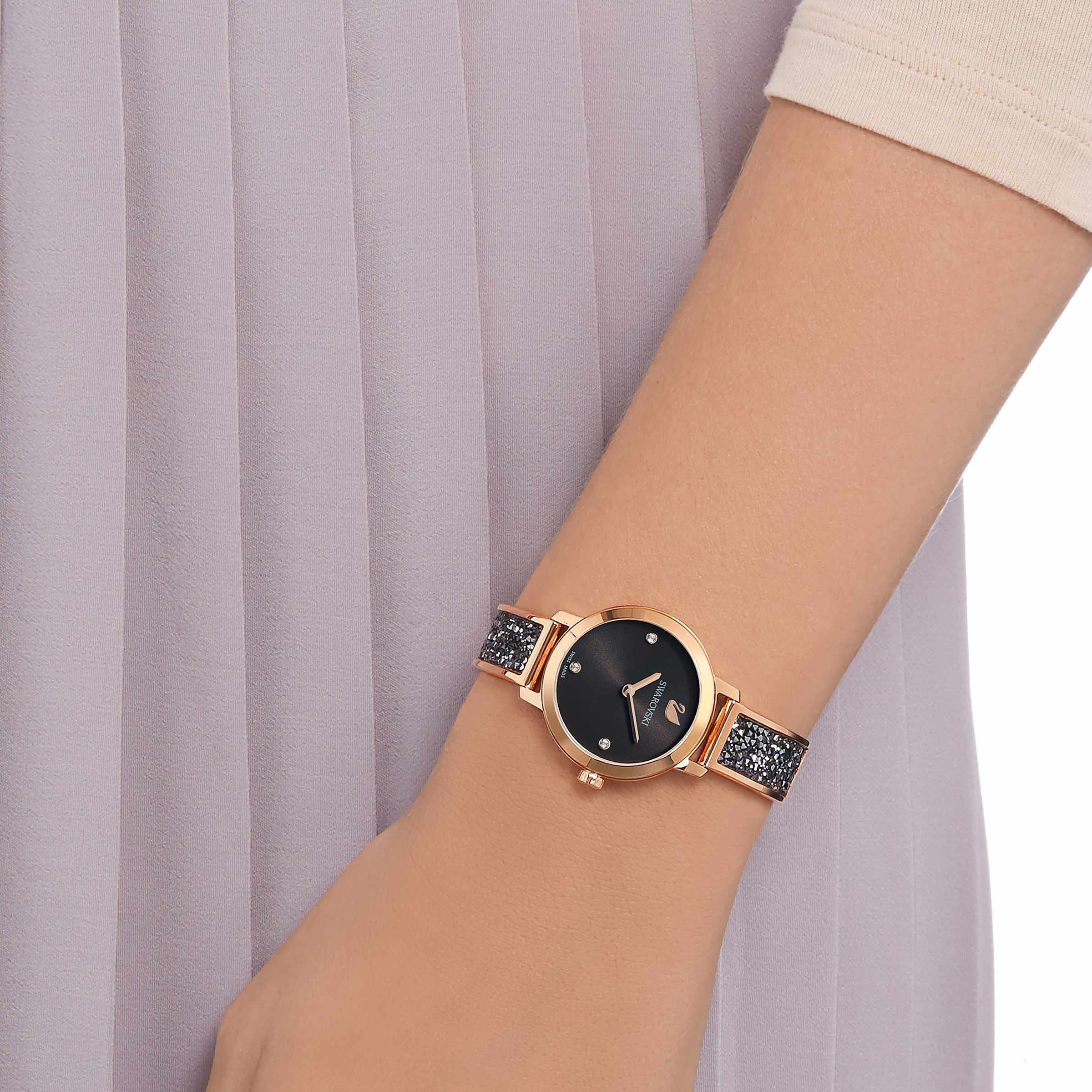 Cosmic rock watch swarovski cheap