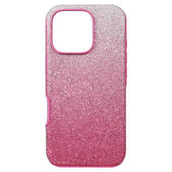 swarovski high smartphone case color gradient iphone 16 pro pink