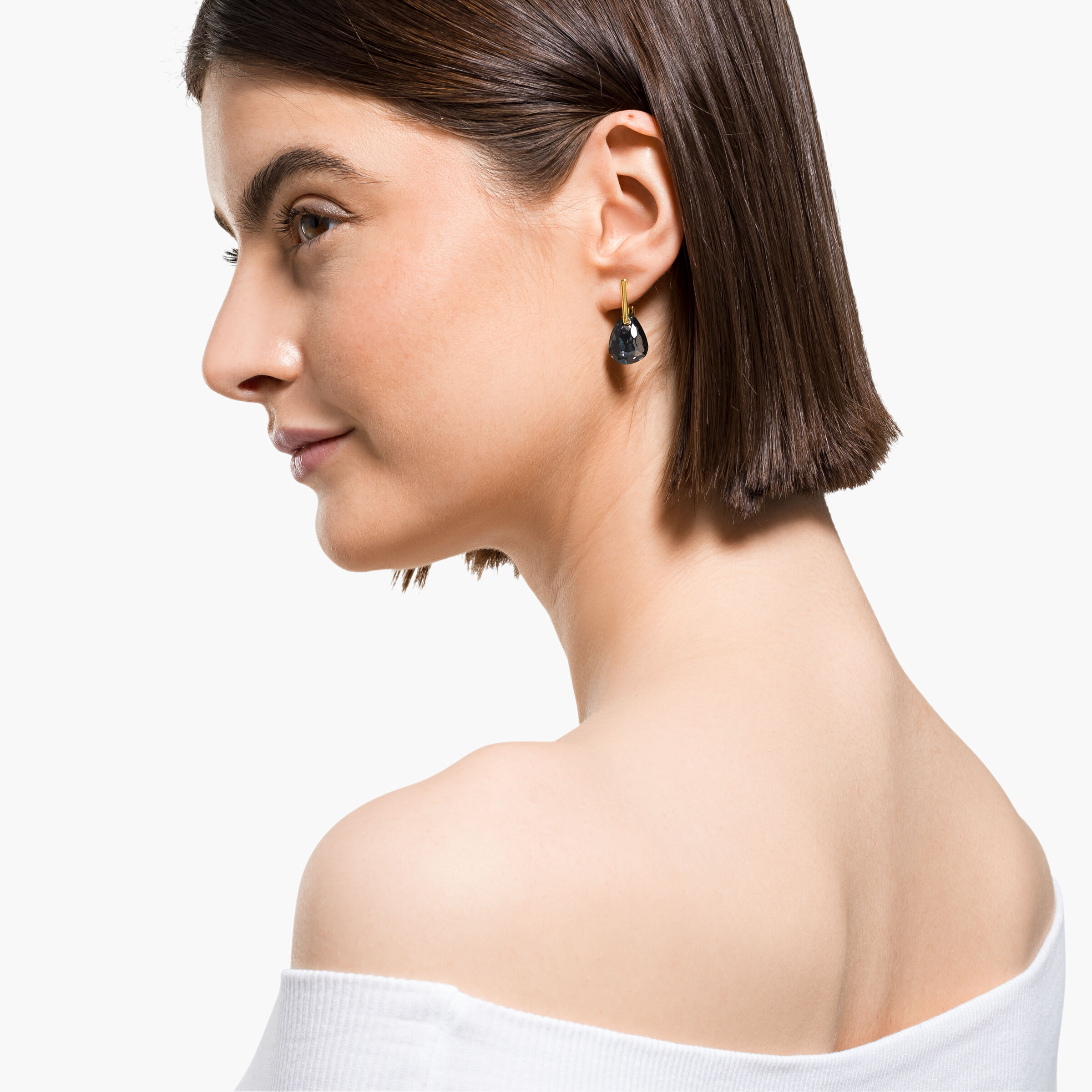 Swarovski t bar earrings new arrivals