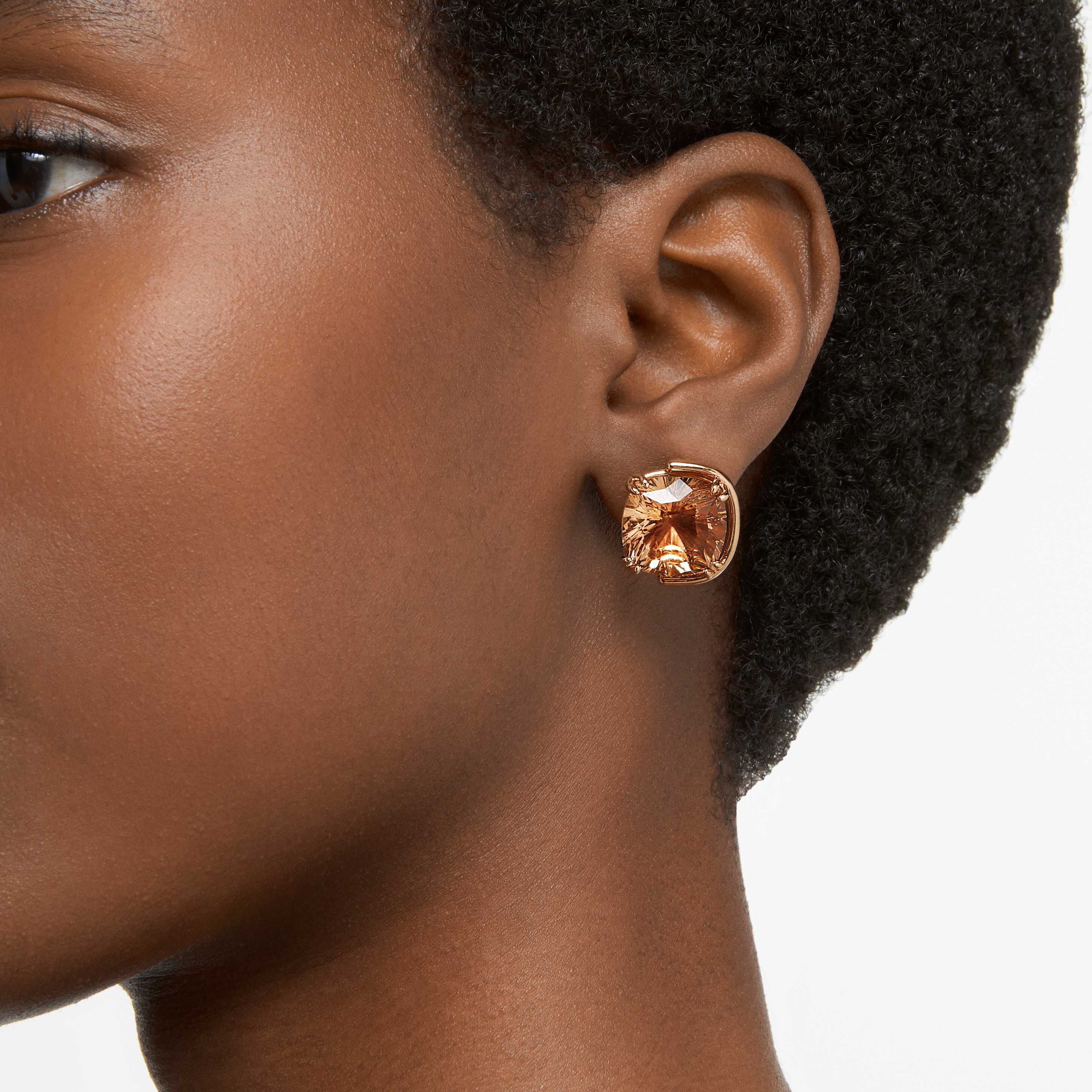Swarovski citrine earrings outlet