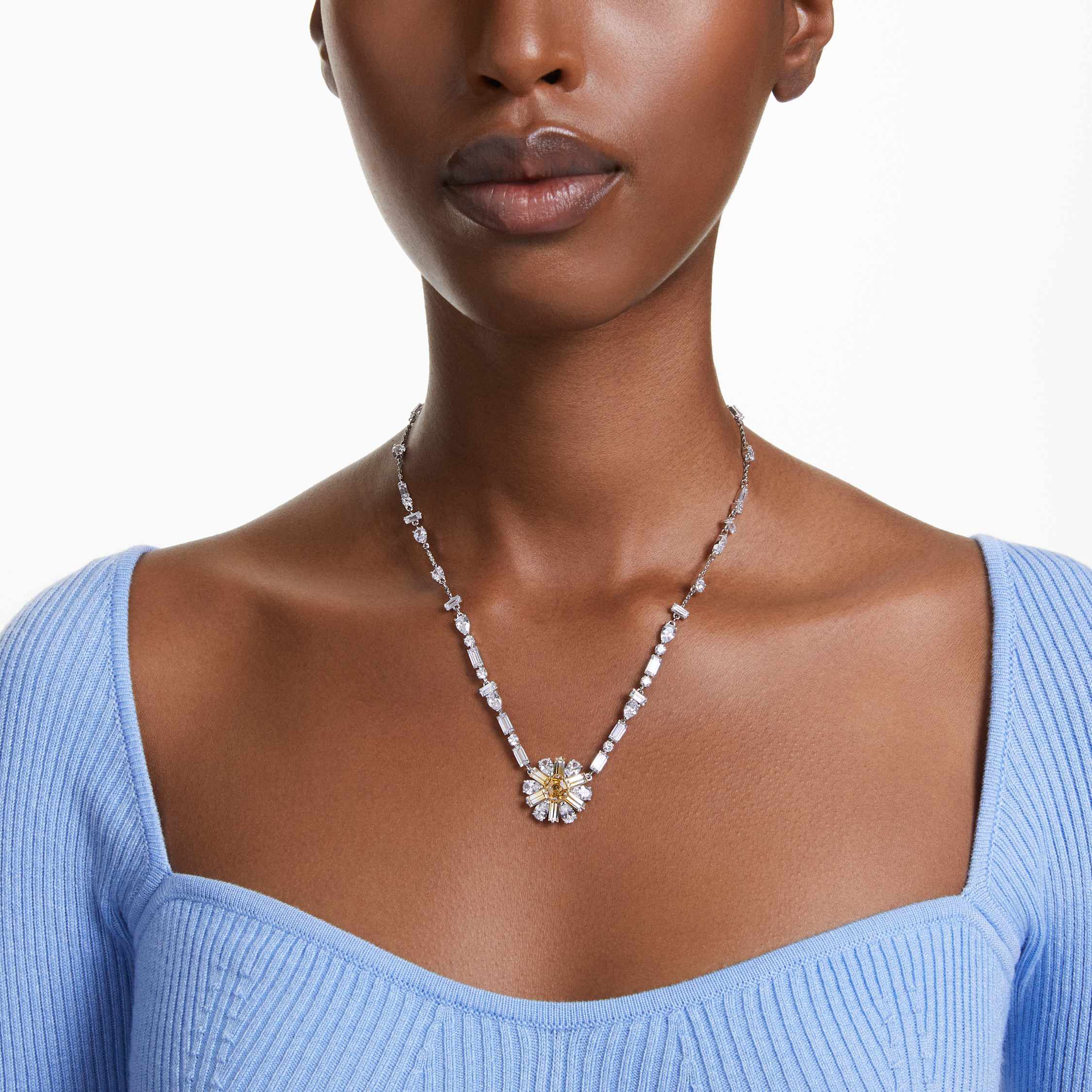 Rhodium plated necklace new arrivals