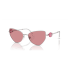 swarovski sunglasses cat eye shape sk7003el pink