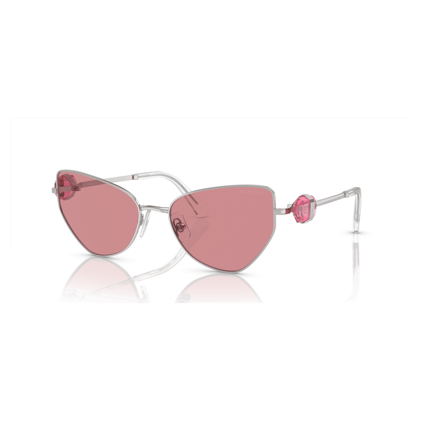 swarovski sunglasses  cat eye shape  sk7003el  pink