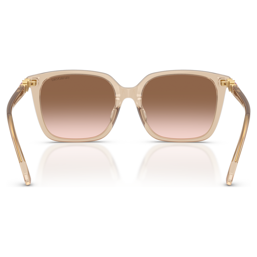 swarovski sunglasses  square shape  sk6049  beige