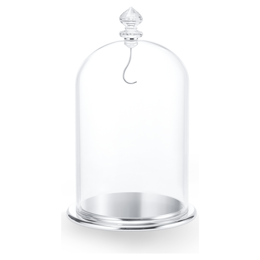 swarovski bell jar display  large
