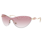 swarovski sunglasses mask pink