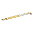 swarovski crystalline ballpoint pen  winnie the pooh  yellow lacquered  gold tone plated