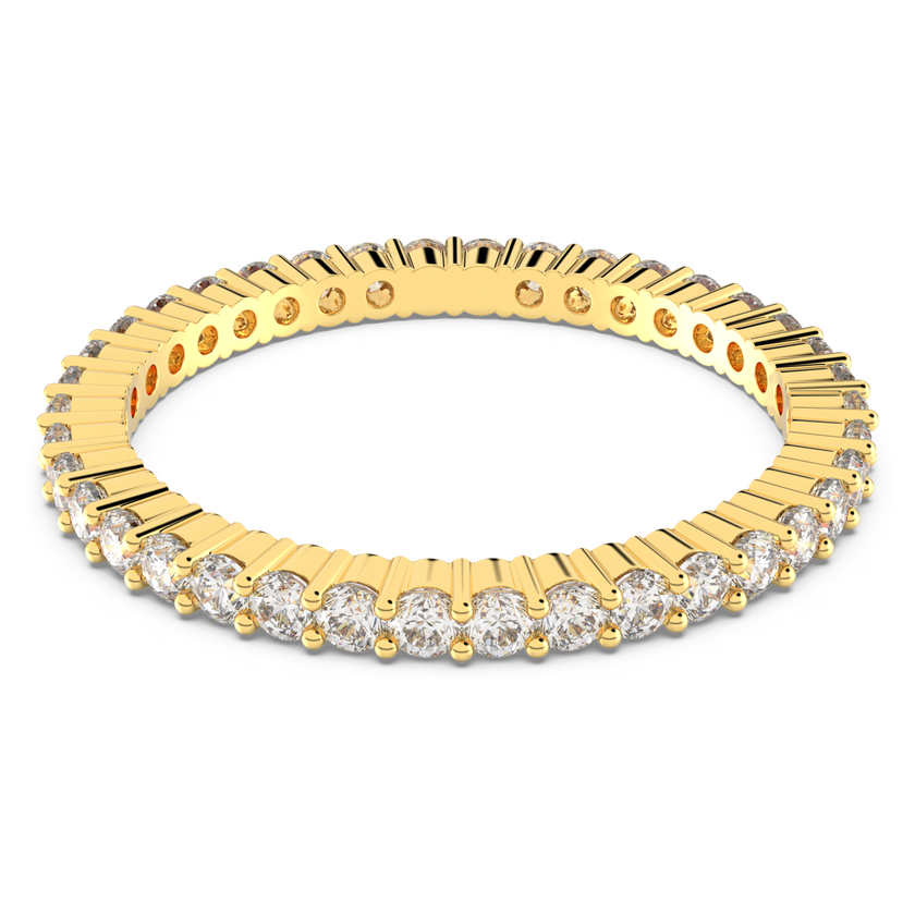 swarovski vittore ring  white  gold tone plated