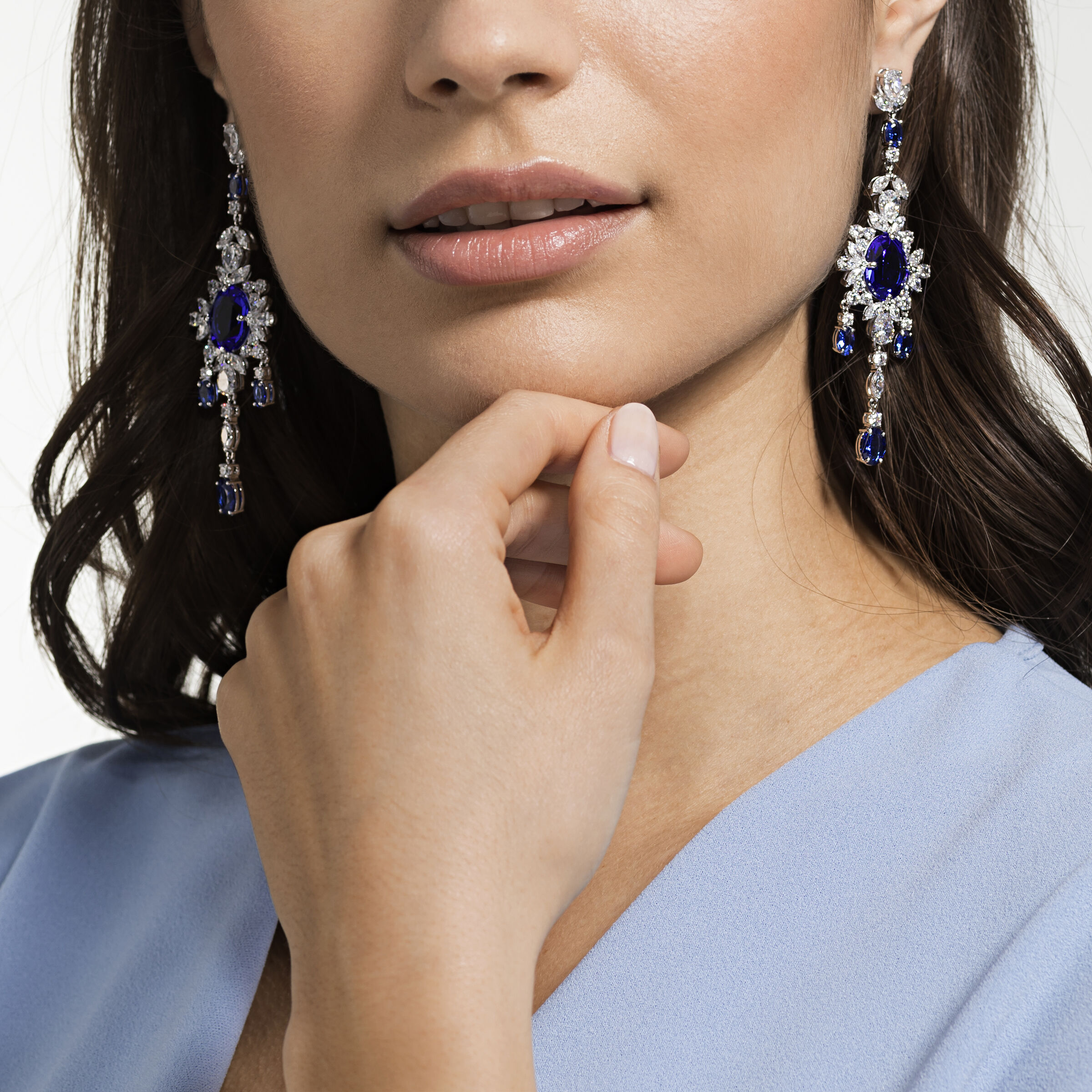Swarovski abstract shop earrings