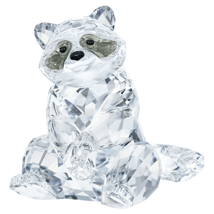 swarovski peaceful countryside racoon