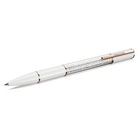 swarovski crystalline lustre ballpoint pen white rose gold tone plated