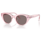 swarovski sunglasses round shape sk6025 pink