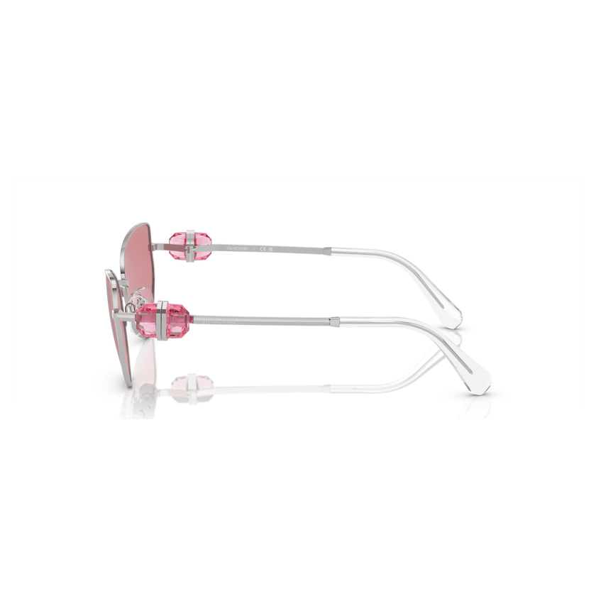 swarovski sunglasses  cat eye shape  sk7003el  pink