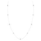 swarovski chroma strandage  star  white  rhodium plated