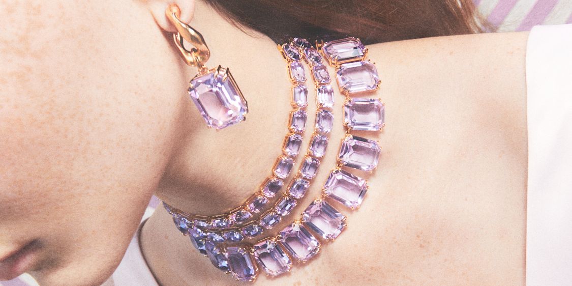 swarovski crystal earrings