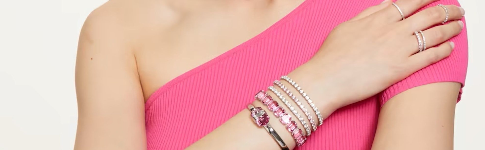 swarovski tennis bracelets with crystals