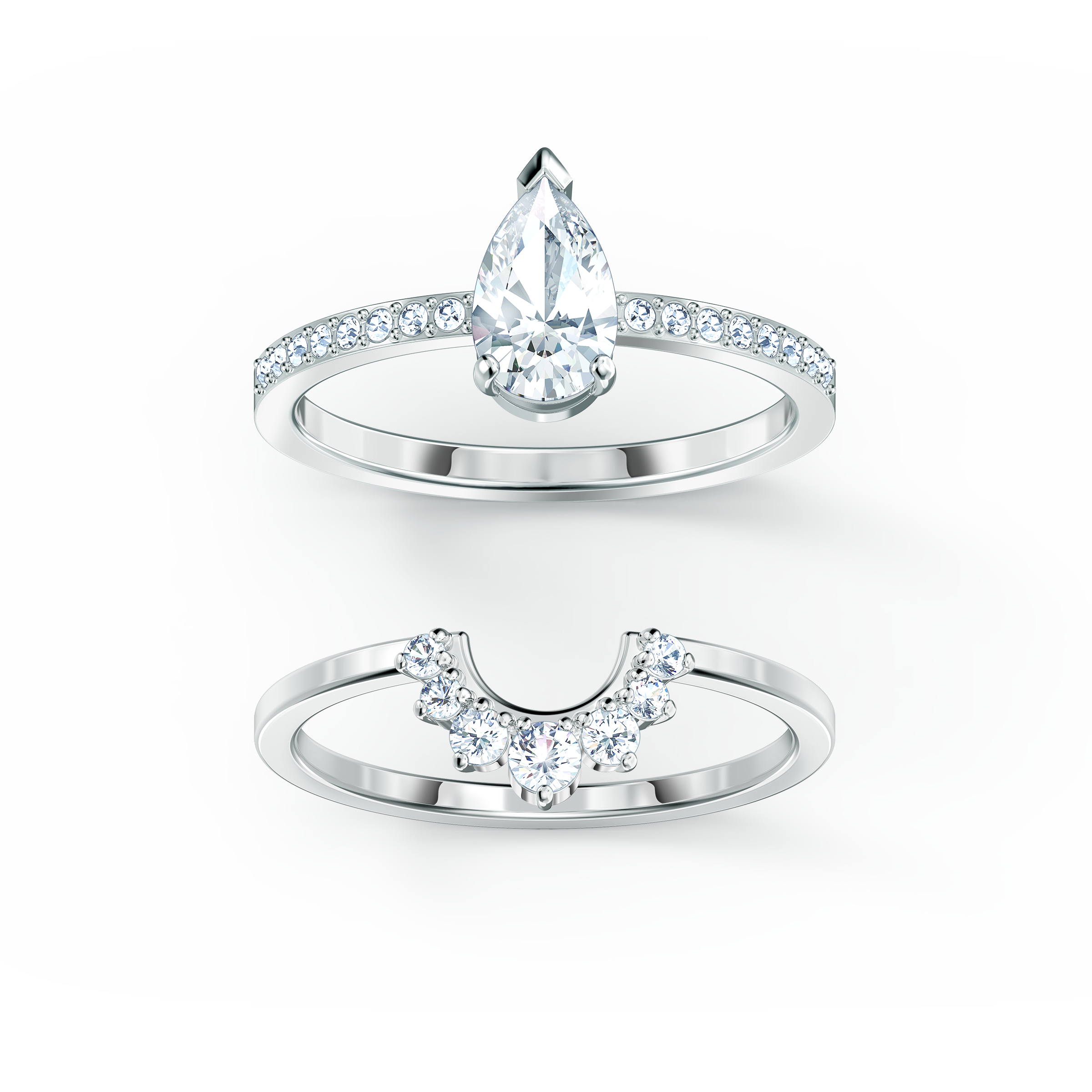 Attract pear ring set swarovski pandora hotsell
